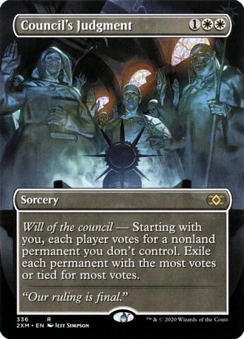 Councils Judgment (Borderless) - Foil